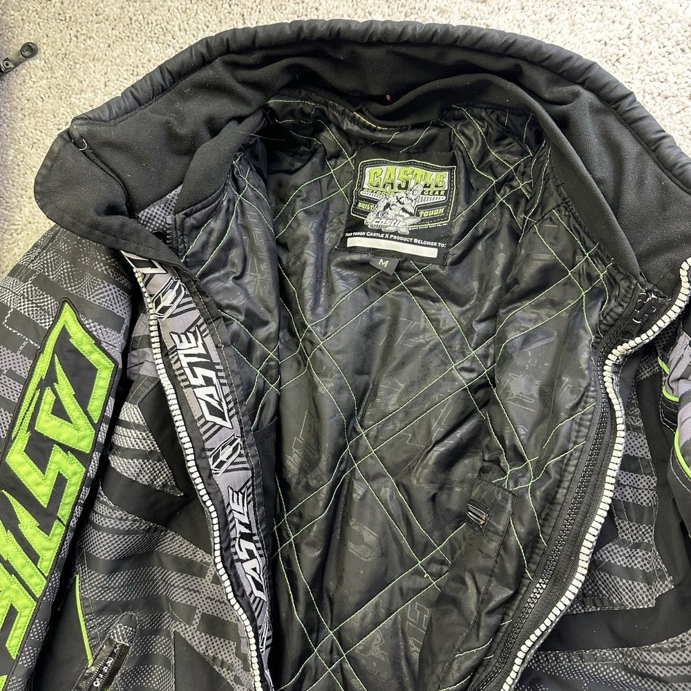 VTG Castle X Monster Energy Tucker Hibbert #68 Racing Jacket And Pants Medium - Picture 4 of 16